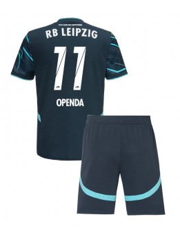 RB Leipzig Lois Openda #11 Dječji Rezervni Dres kompleti 2024-25 Kratak Rukavima (+ kratke hlače)